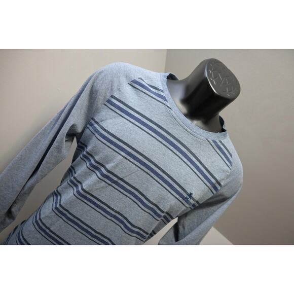 Penguin Munsingwear Tee Shirt Graphic Long Sleeve Striped Mens Size Medium - Picture 4 of 7